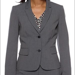 Calvin Klein Charcoal Gray Blazer- 2